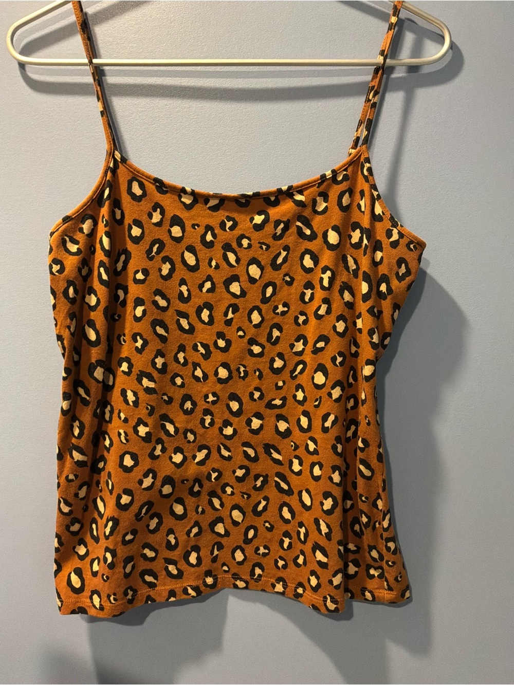 ANN TAYLOR FACTORY Leopard Print Cami
